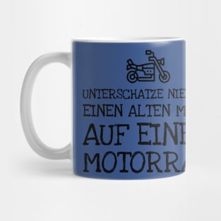 Vintage Motorrad Mug